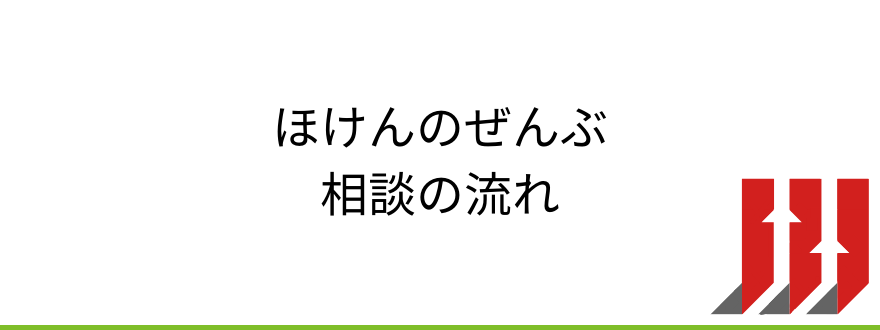 ほけんのぜんぶ_ほけんのぜんぶで相談するときの流れ