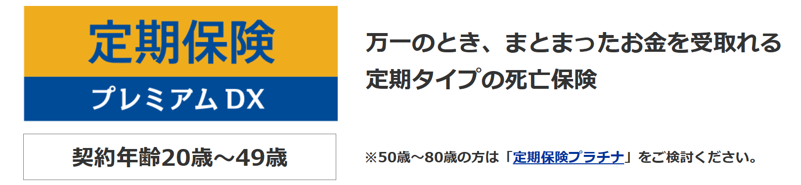 生命保険おすすめ_【総合】生命保険おすすめ人気ランキング_【総合】第2位：チューリッヒ生命「定期保険プレミアムDX」ー健康優良体なら保険料割引！ー